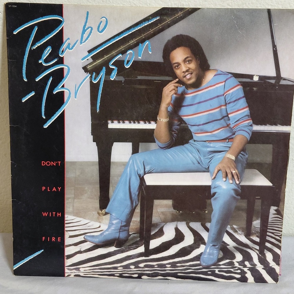 Peabo Bryson Don't Play With Fire Vinyl LP 1982 Capitol ST-12241 R&B Soul